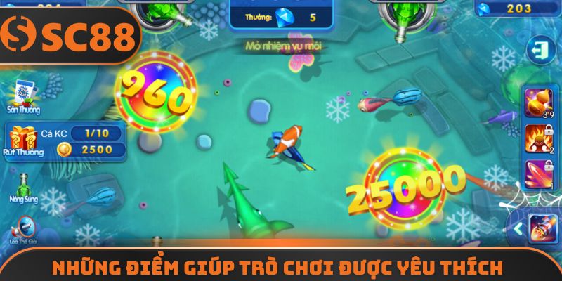 Những điểm giúp trò chơi được yêu thích